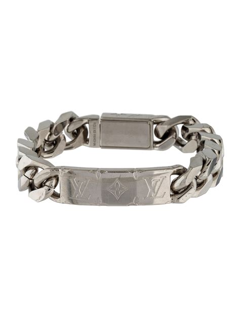 louis vuitton mens chain bracelet|Louis Vuitton damier bracelet.